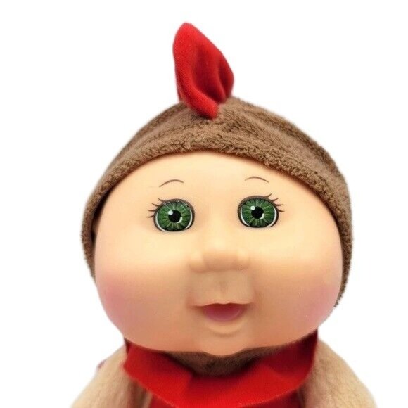 Cabbage Patch Rocky Rooster Doll 11" Rooster Costume Vinyl Face Farm Cuties - Picture 2 of 11